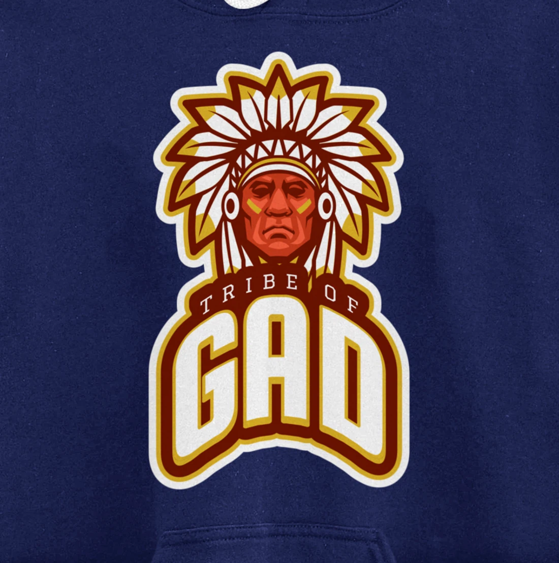 Hebrew Israelite - Tribe of Gad Pullover Hoodie