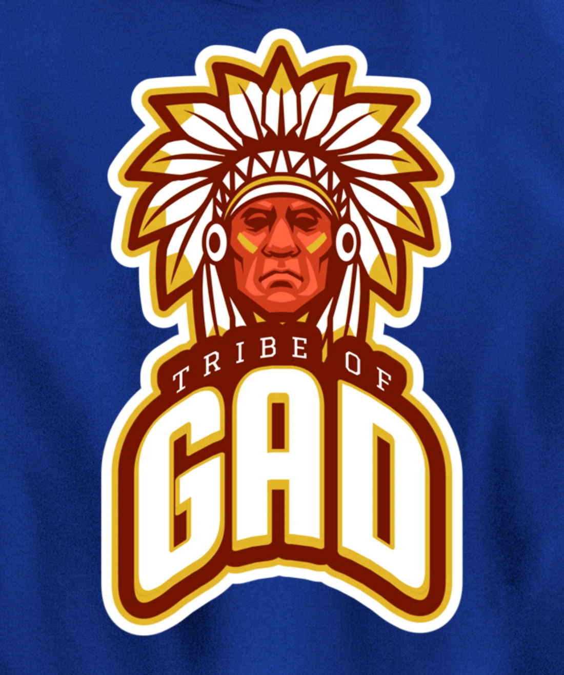 Hebrew Israelite - Tribe of Gad Pullover Hoodie