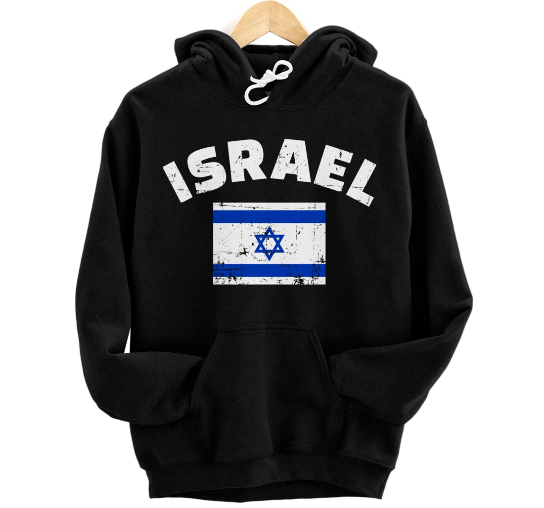 Israel flag Pullover Hoodie