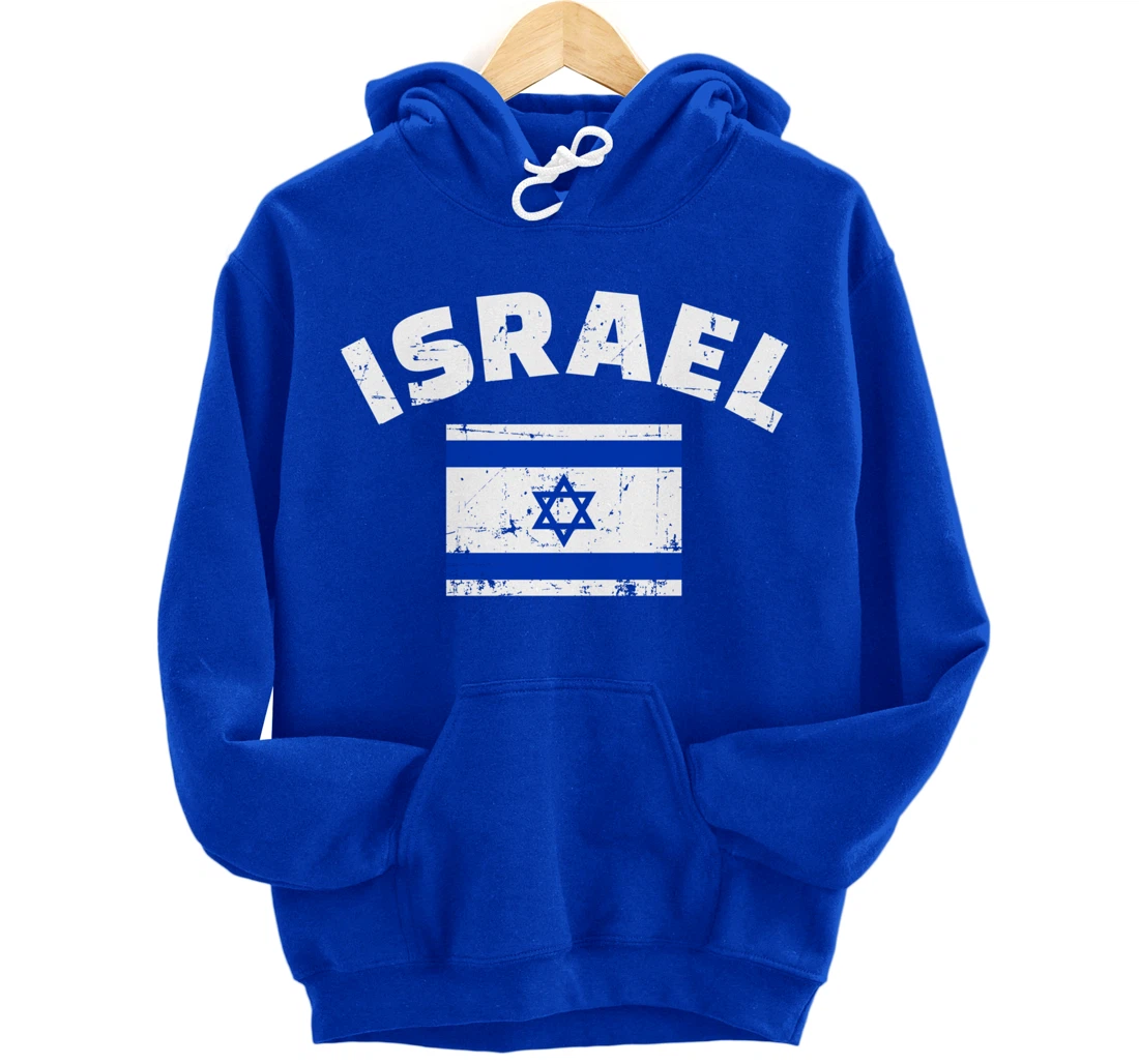 Israel flag Pullover Hoodie