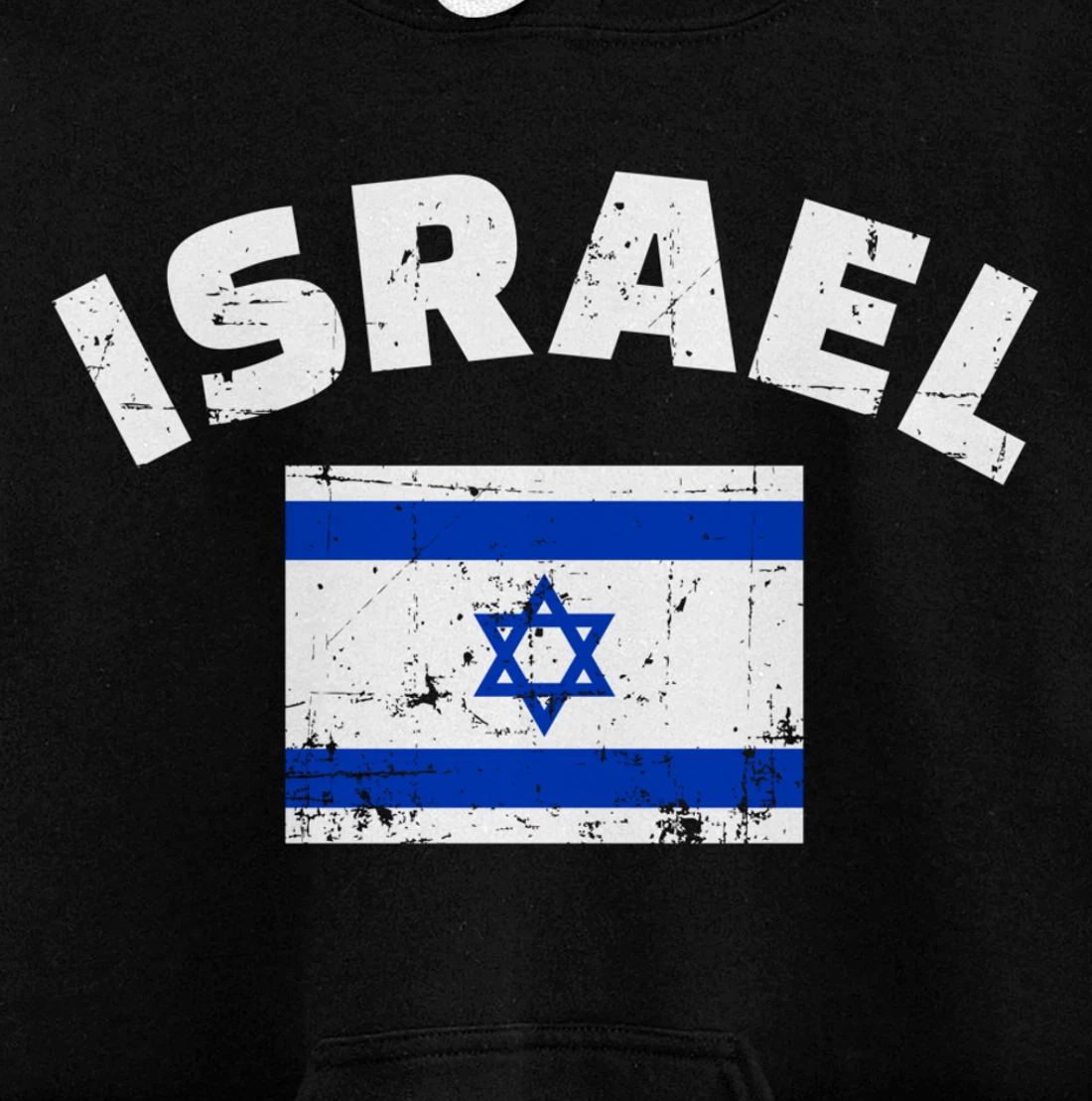 Israel flag Pullover Hoodie