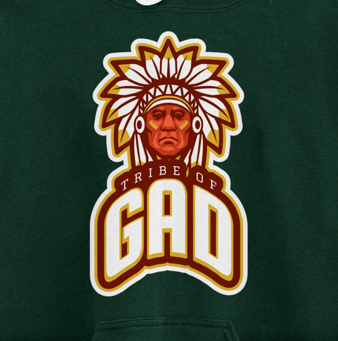 Hebrew Israelite - Tribe of Gad Pullover Hoodie