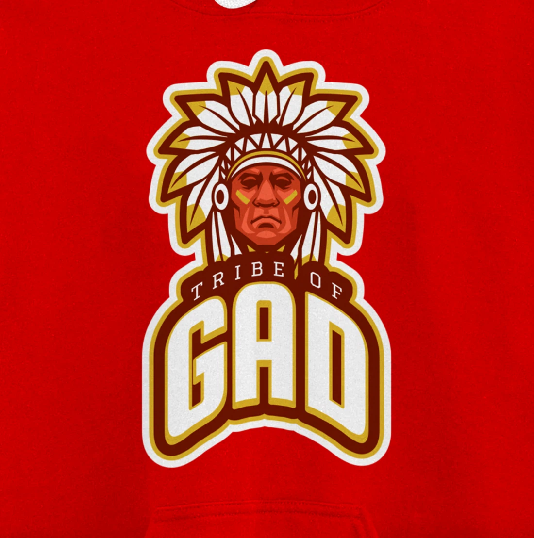 Hebrew Israelite - Tribe of Gad Pullover Hoodie