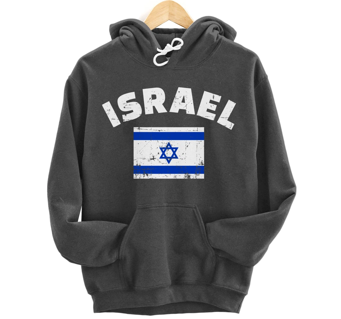 Israel flag Pullover Hoodie