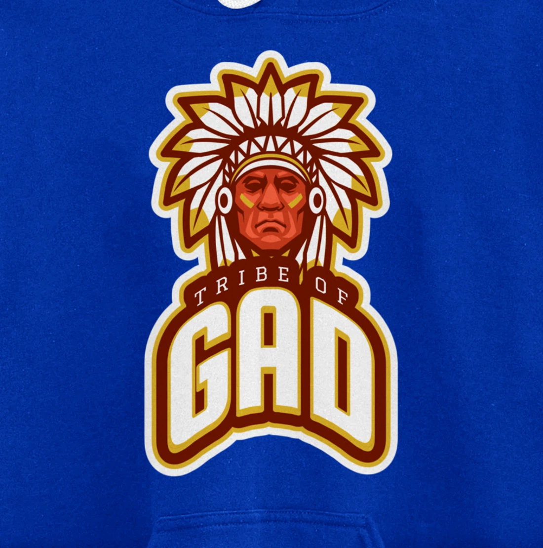 Hebrew Israelite - Tribe of Gad Pullover Hoodie