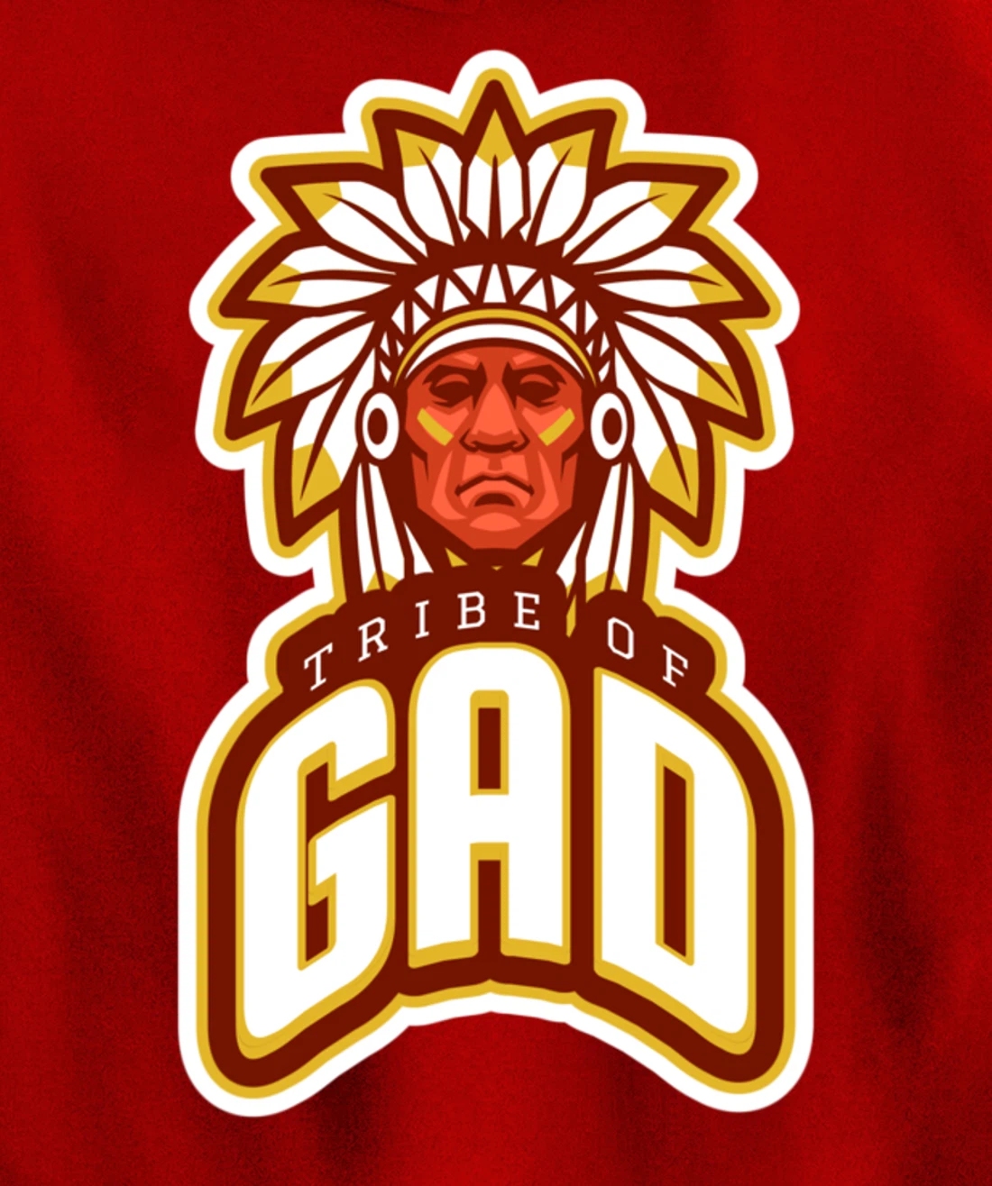 Hebrew Israelite - Tribe of Gad Pullover Hoodie