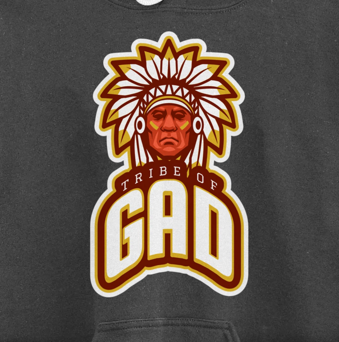 Hebrew Israelite - Tribe of Gad Pullover Hoodie