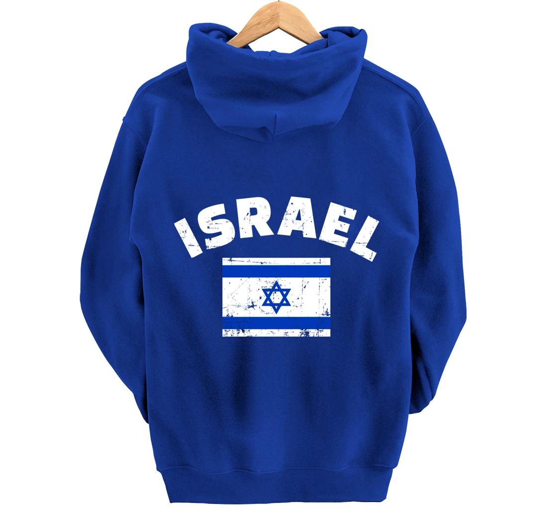 Israel flag Pullover Hoodie