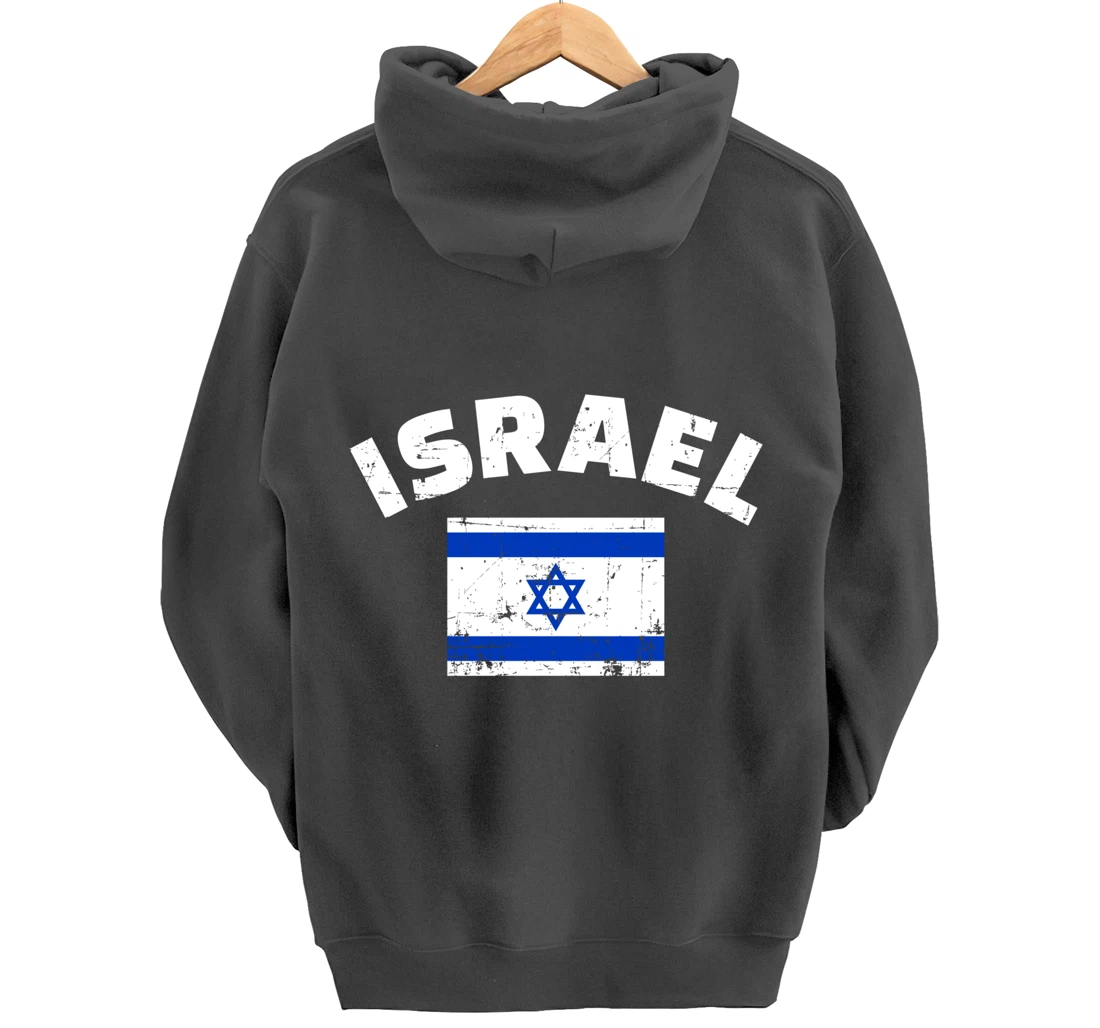 Israel flag Pullover Hoodie