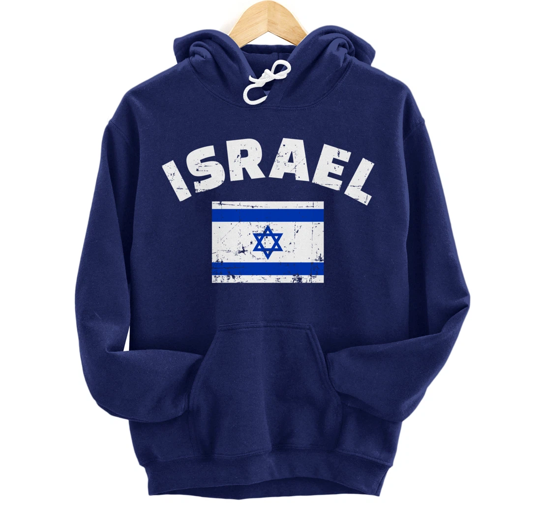 Israel flag Pullover Hoodie