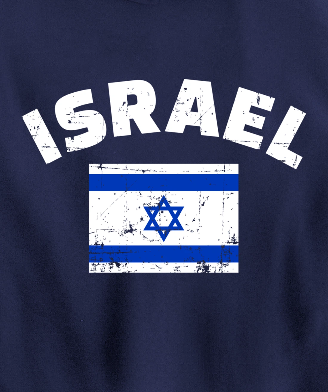 Israel flag Pullover Hoodie