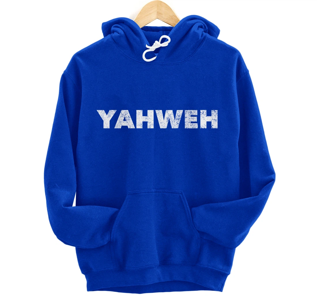 YAHWEH - Hebrew Jew Israelite 12 Tribes of Judah Israel Pullover Hoodie