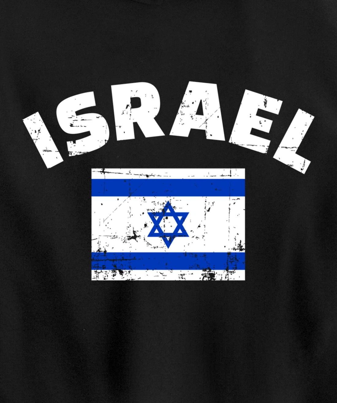 Israel flag Pullover Hoodie
