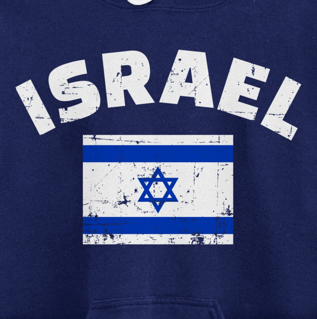 Israel flag Pullover Hoodie