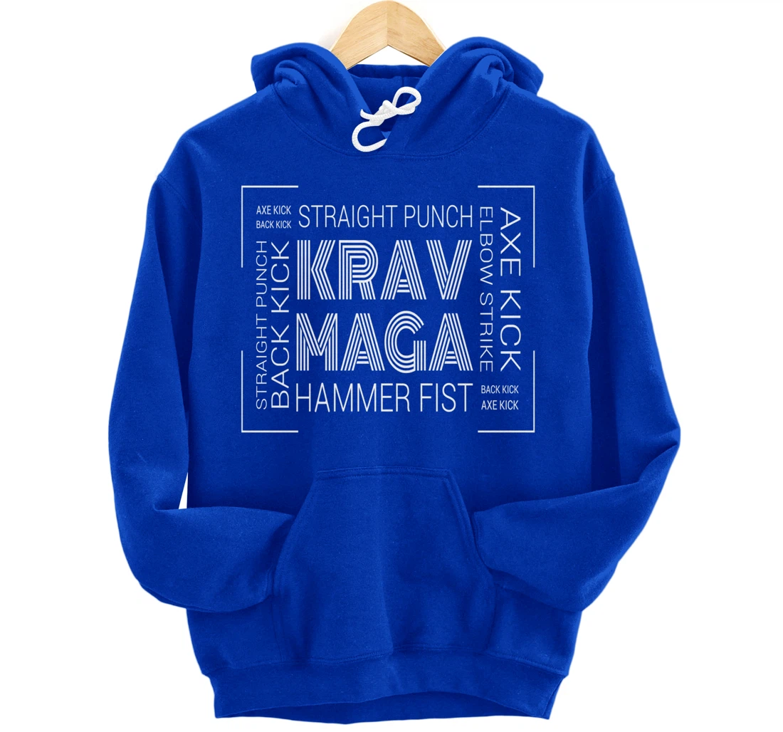 Krav Maga Israeli Punch Fist Kick Pullover Hoodie