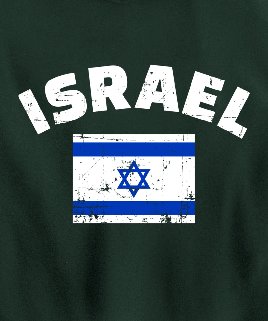 Israel flag Pullover Hoodie