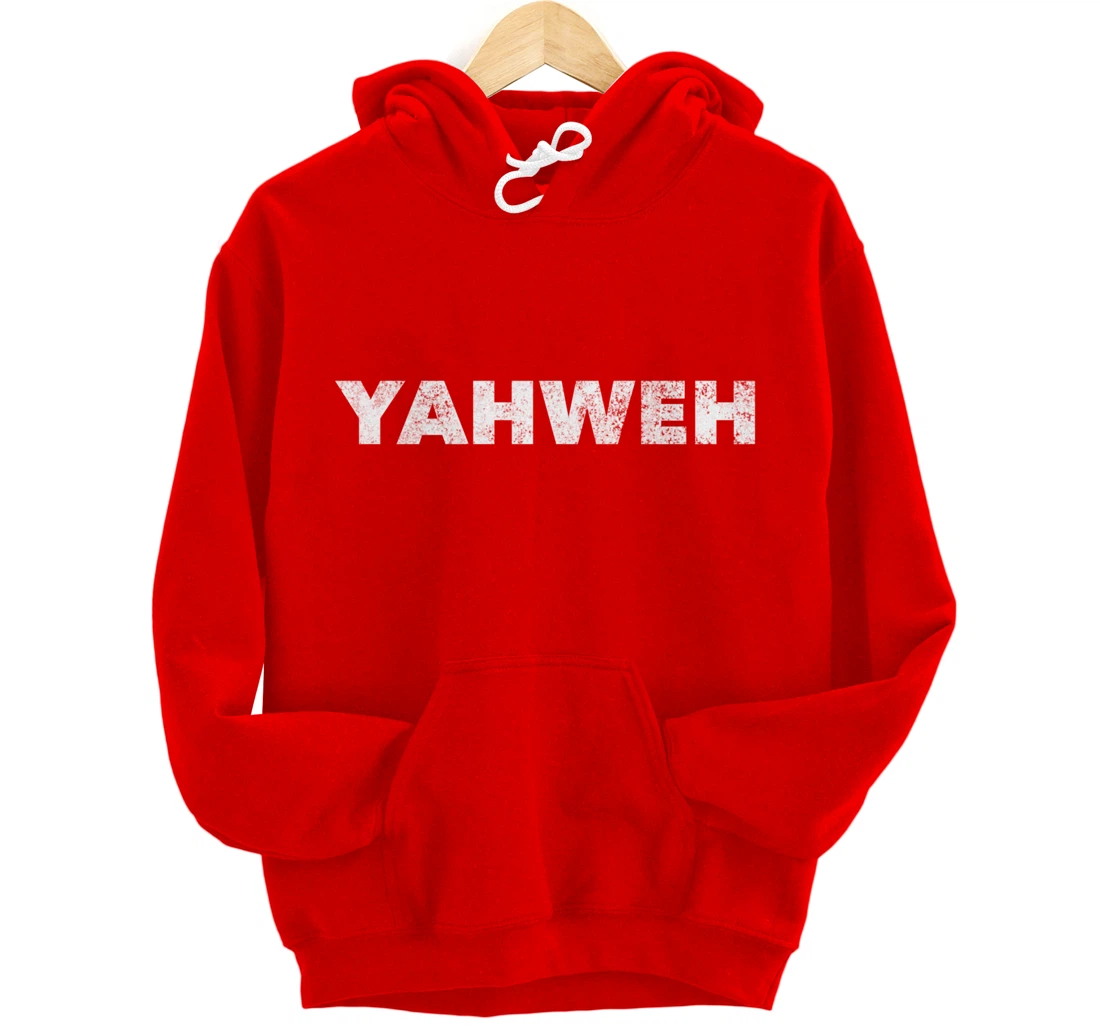 YAHWEH - Hebrew Jew Israelite 12 Tribes of Judah Israel Pullover Hoodie