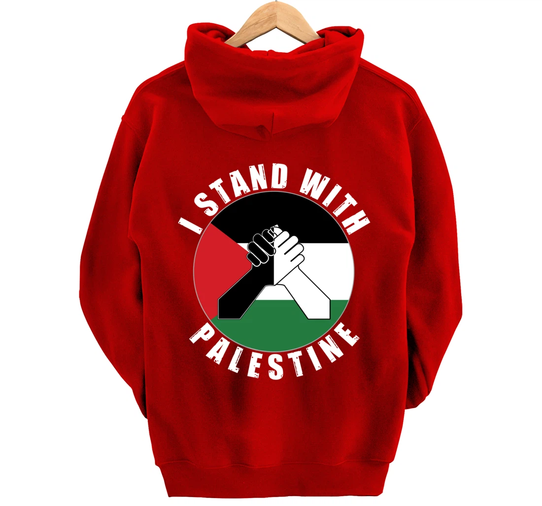 Stand With Palestine Free Palestine End Israeli Occupation Pullover Hoodie