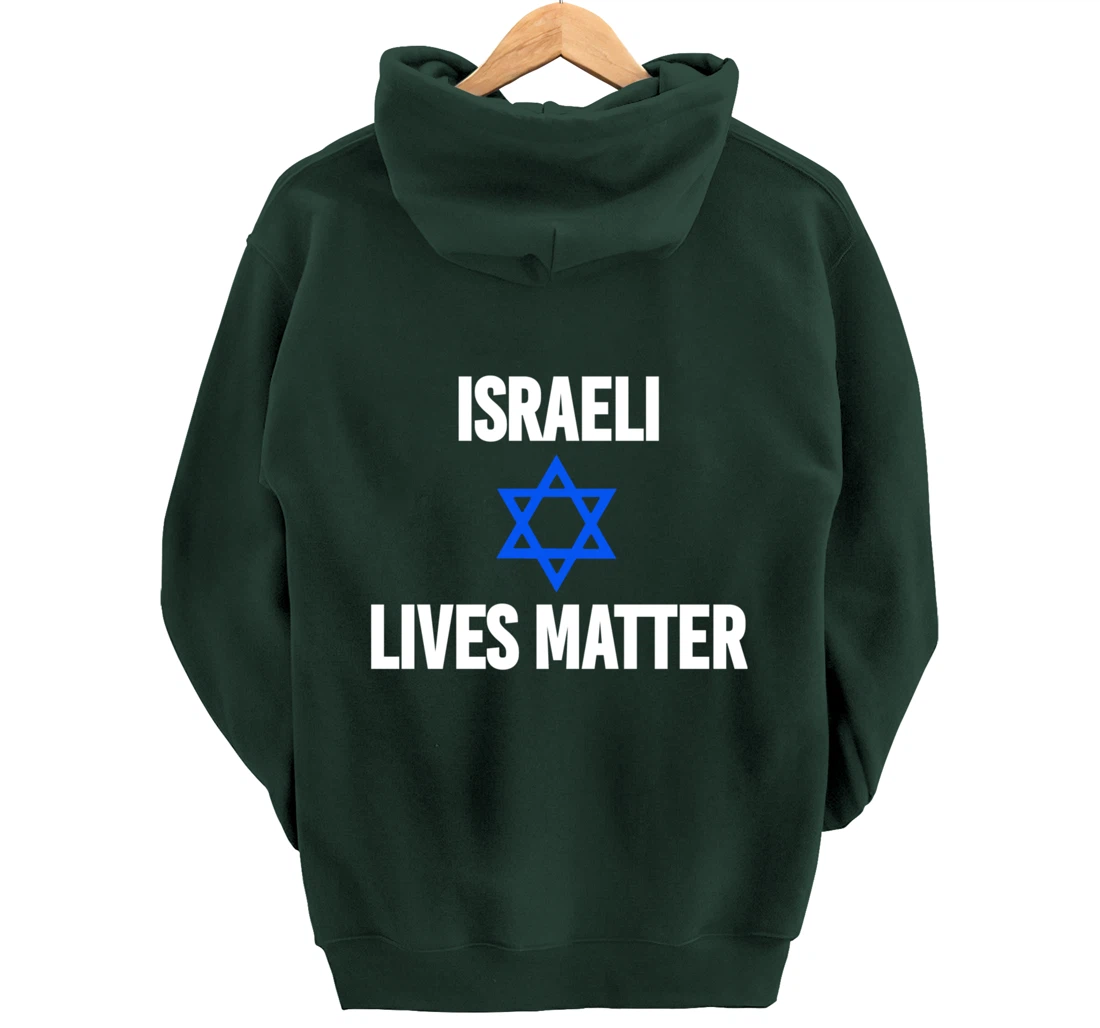 Israeli Lives Matter Design Pullover Hoodie