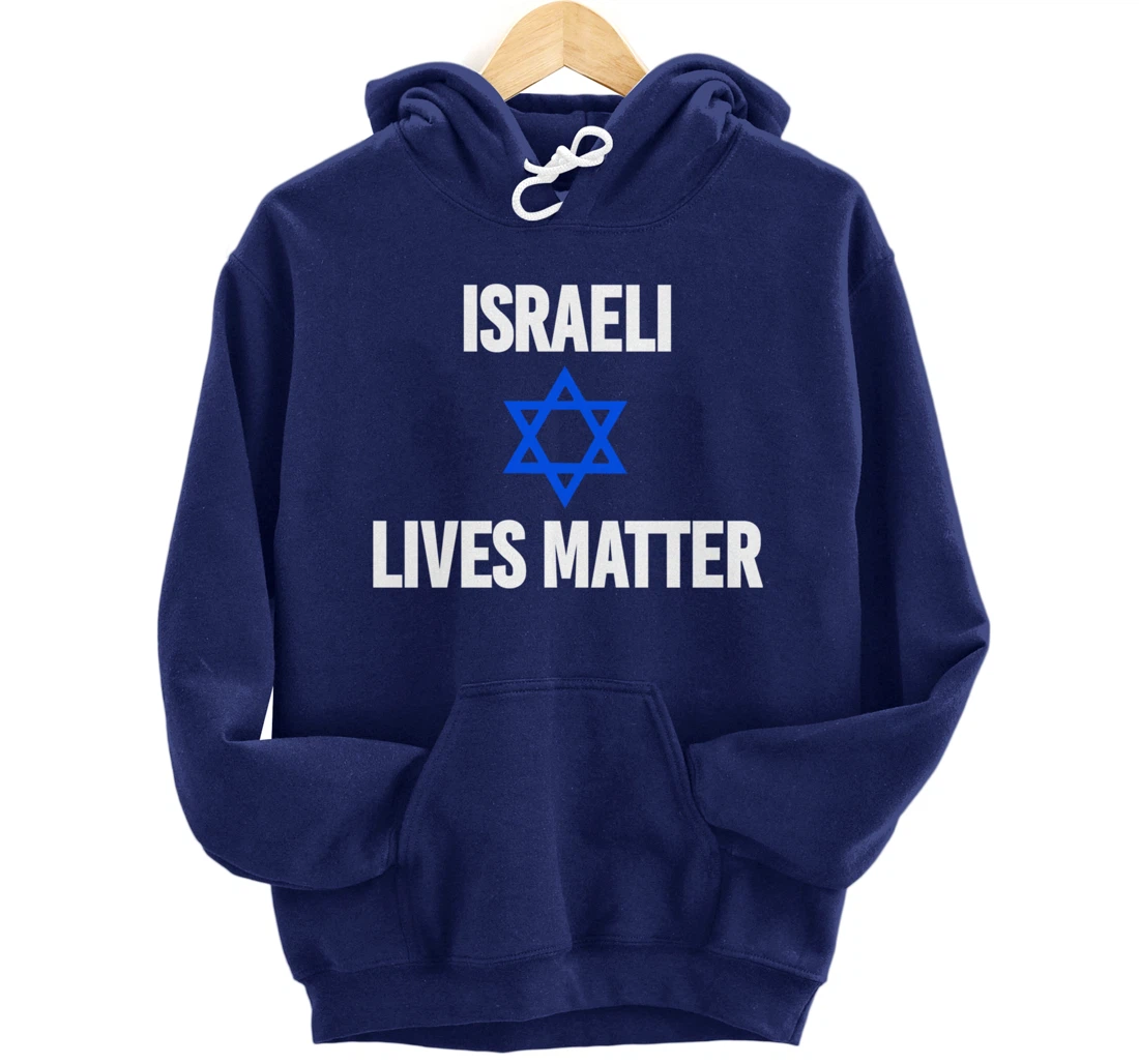 Israeli Lives Matter Design Pullover Hoodie
