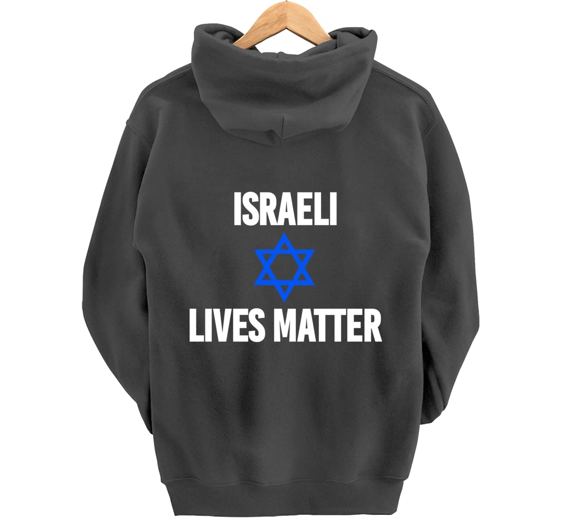 Israeli Lives Matter Design Pullover Hoodie