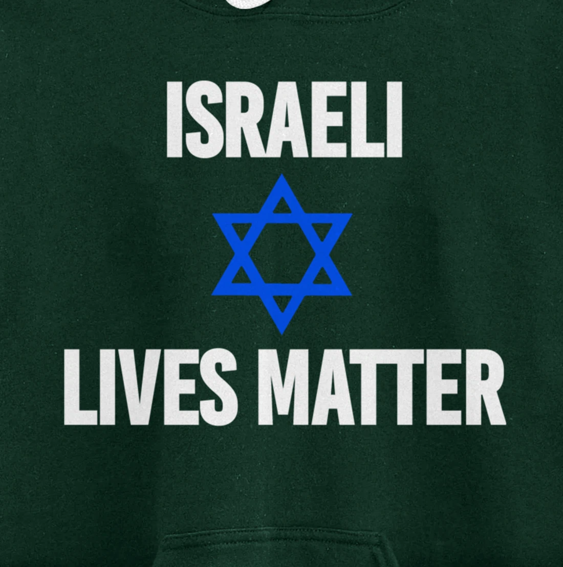 Israeli Lives Matter Design Pullover Hoodie