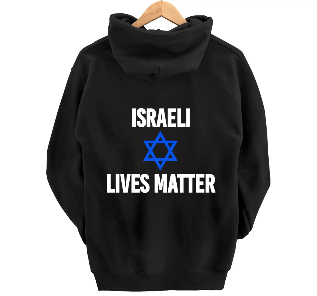 Israeli Lives Matter Design Pullover Hoodie
