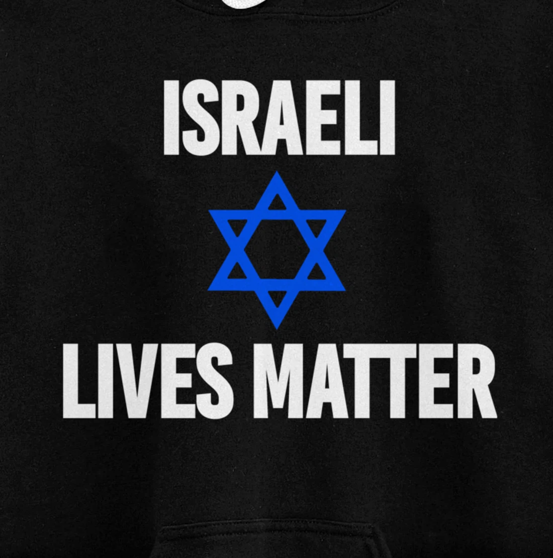 Israeli Lives Matter Design Pullover Hoodie