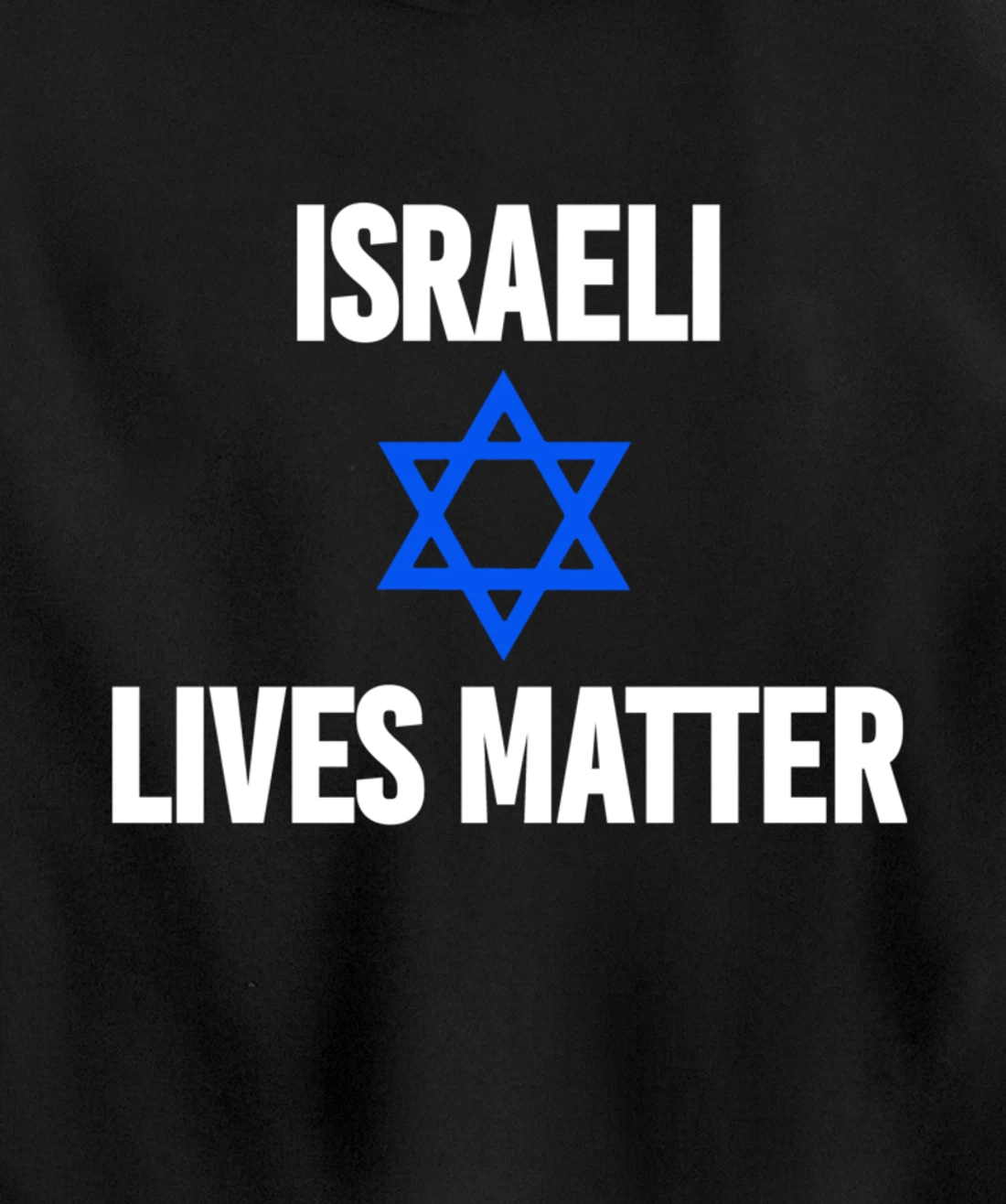 Israeli Lives Matter Design Pullover Hoodie