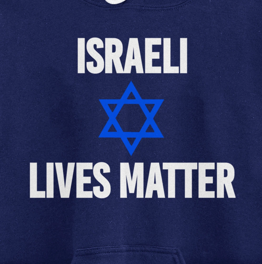 Israeli Lives Matter Design Pullover Hoodie
