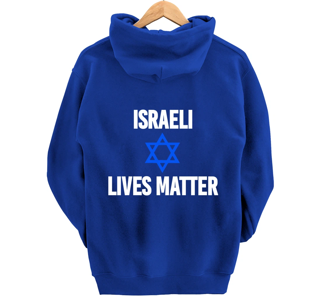 Israeli Lives Matter Design Pullover Hoodie