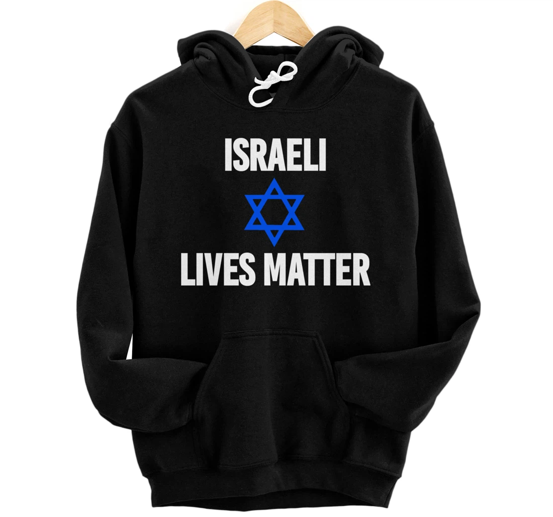 Israeli Lives Matter Design Pullover Hoodie