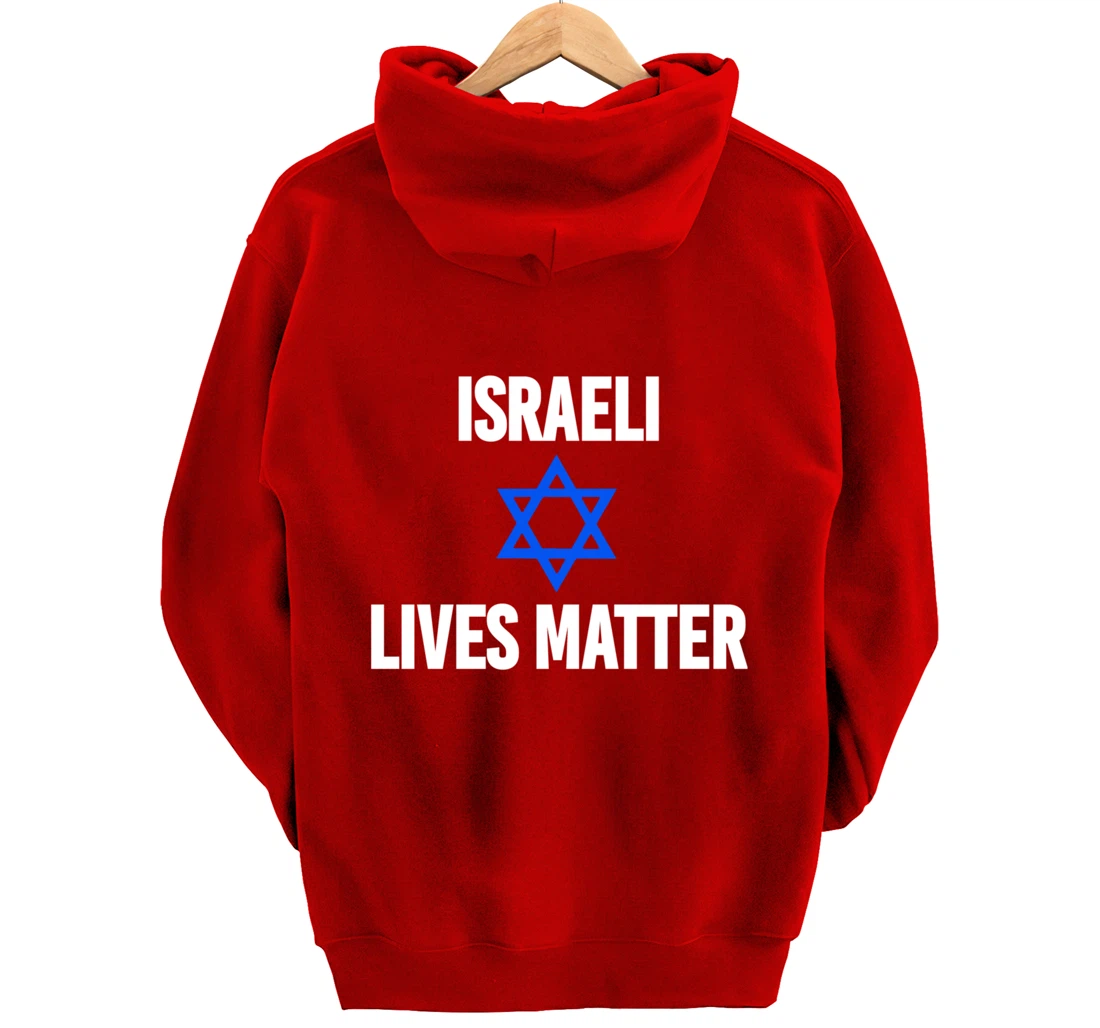 Israeli Lives Matter Design Pullover Hoodie