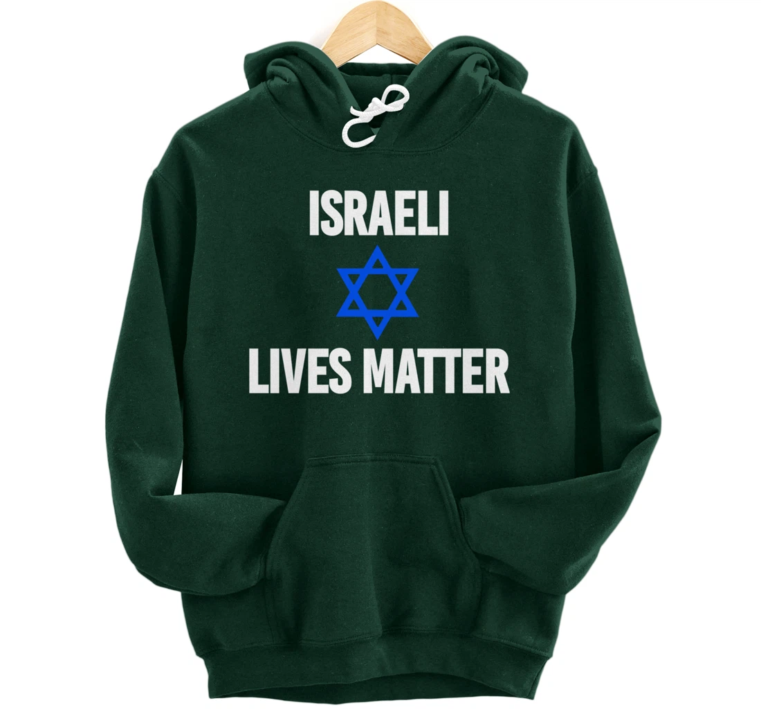 Israeli Lives Matter Design Pullover Hoodie