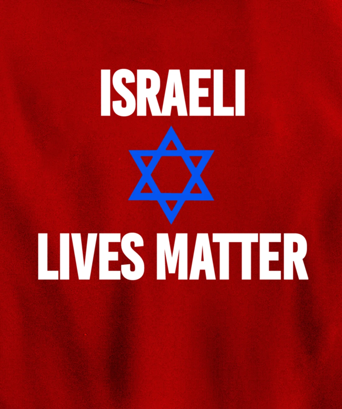 Israeli Lives Matter Design Pullover Hoodie
