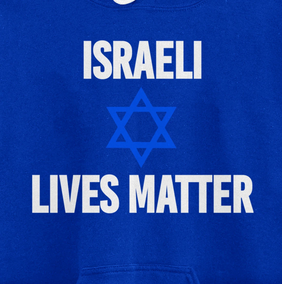 Israeli Lives Matter Design Pullover Hoodie