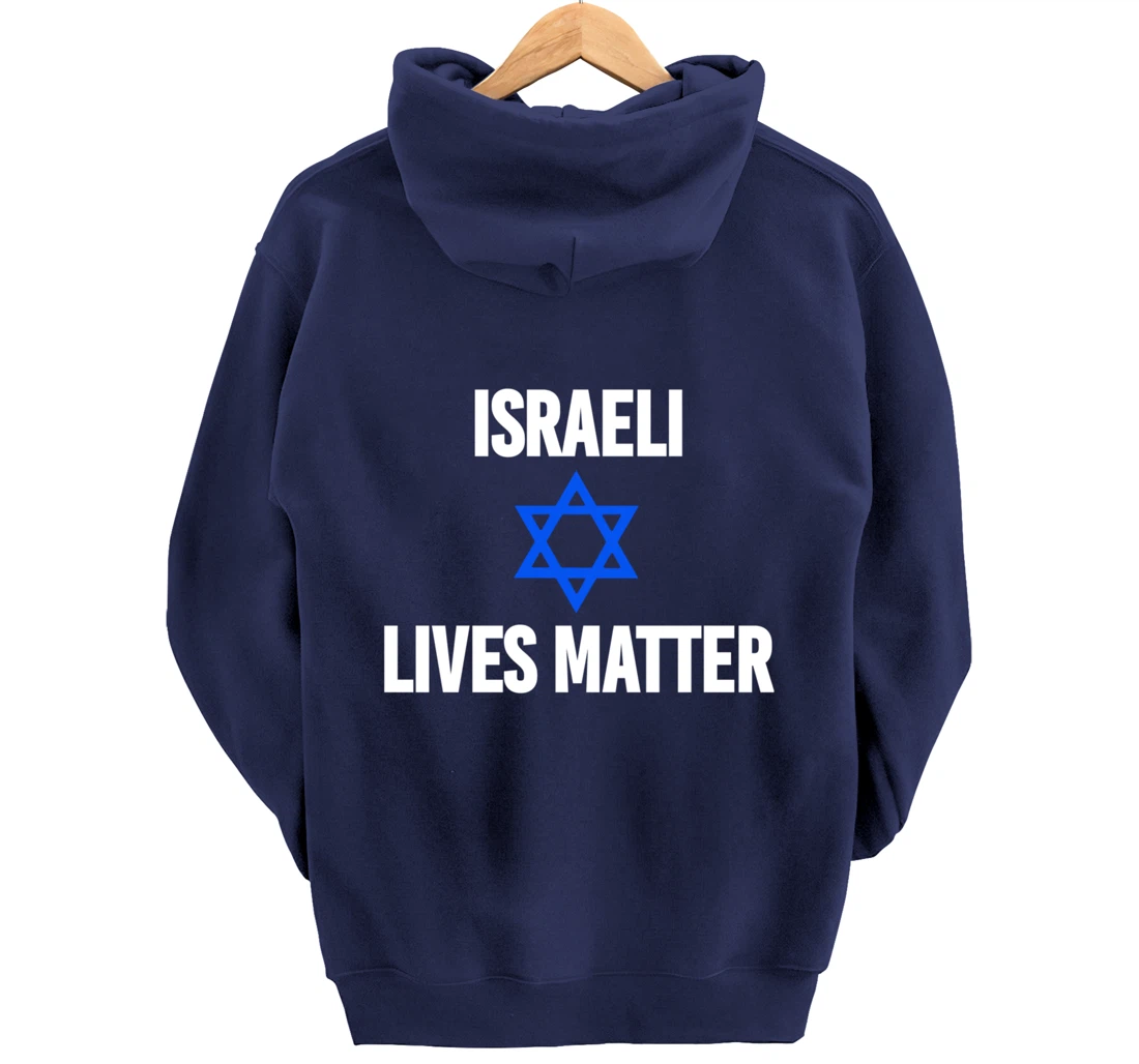 Israeli Lives Matter Design Pullover Hoodie