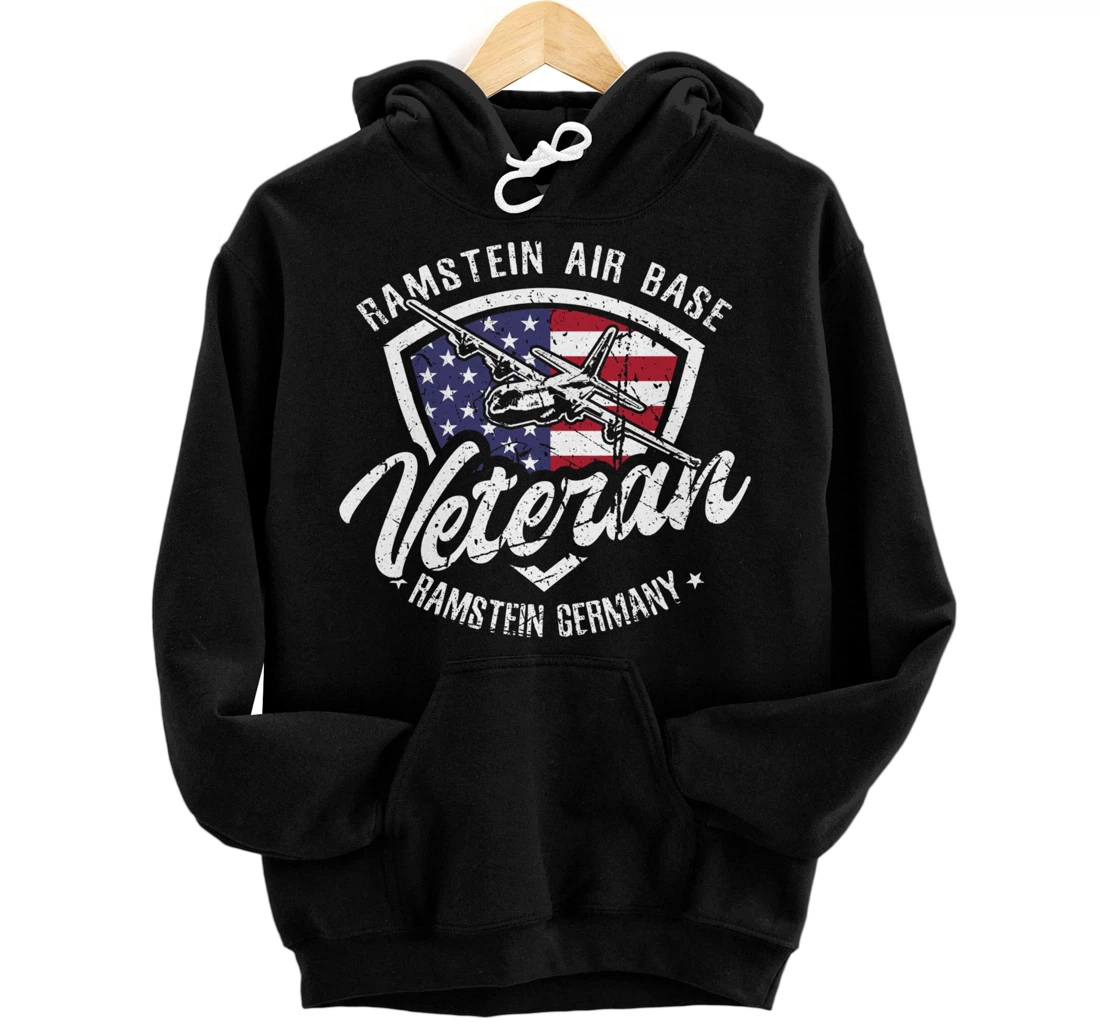 Ramstein Air Base Veteran USAF Rhineland Germany Pullover Hoodie