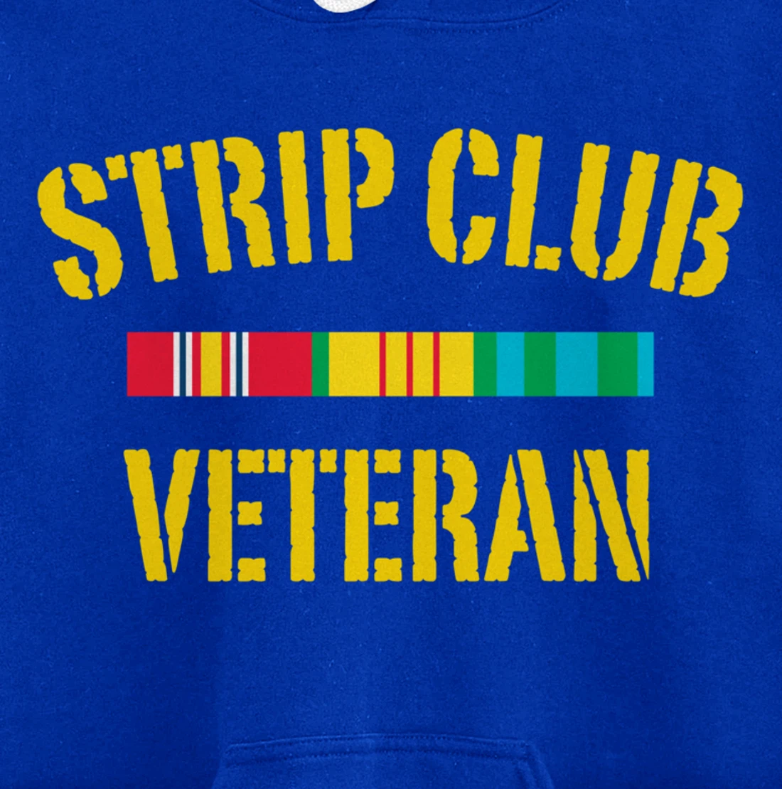 strip club veteran Pullover Hoodie