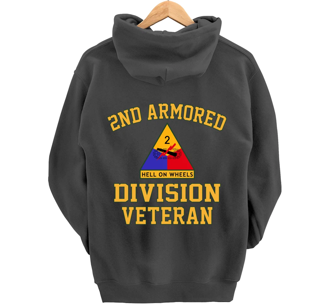 2nd Armored Division Veteran Pullover Hoodie