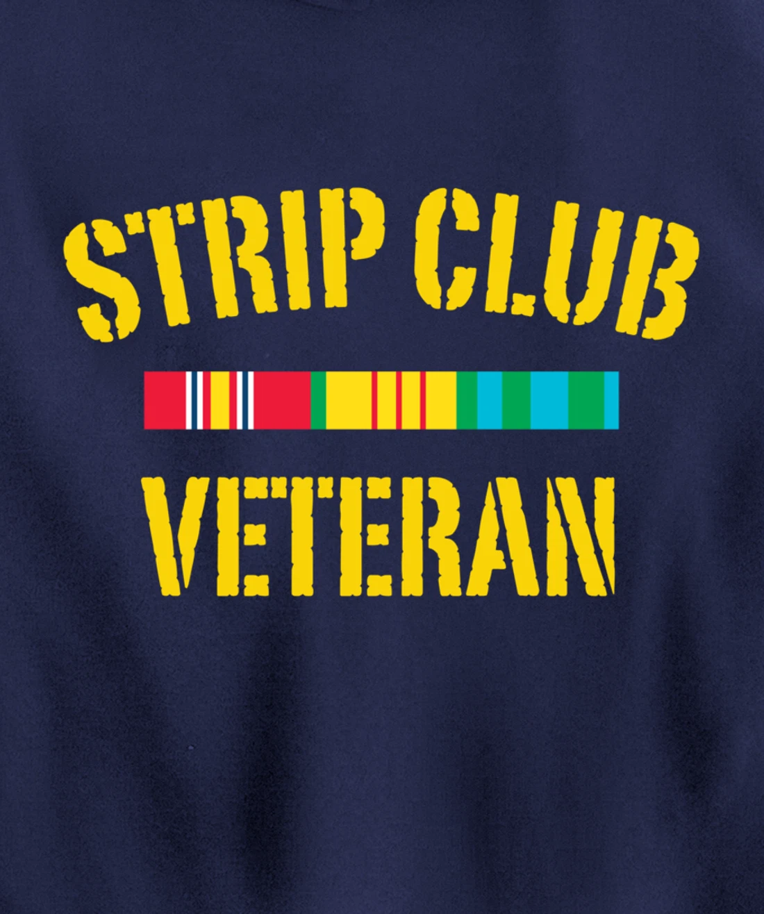 strip club veteran Pullover Hoodie