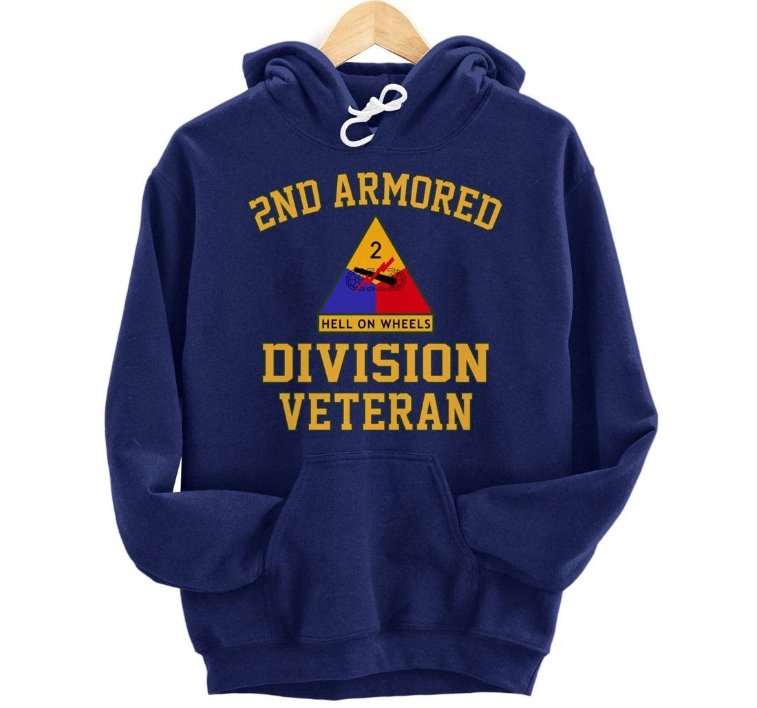 2nd Armored Division Veteran Pullover Hoodie