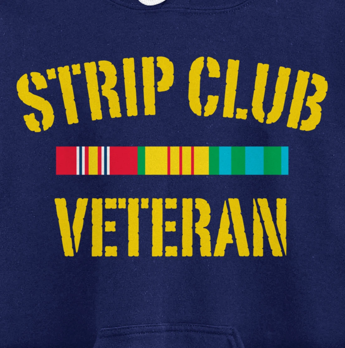 strip club veteran Pullover Hoodie