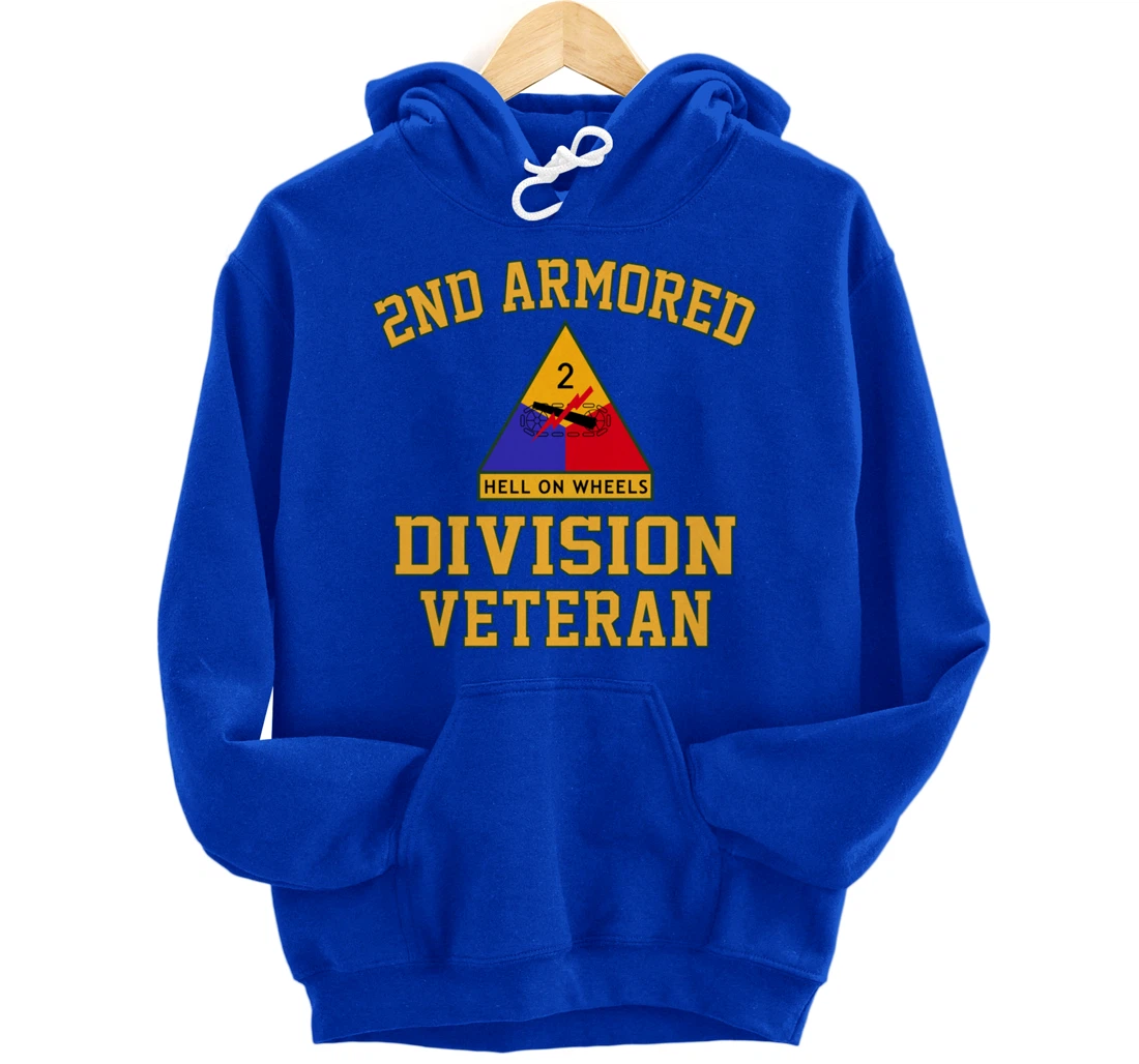 2nd Armored Division Veteran Pullover Hoodie