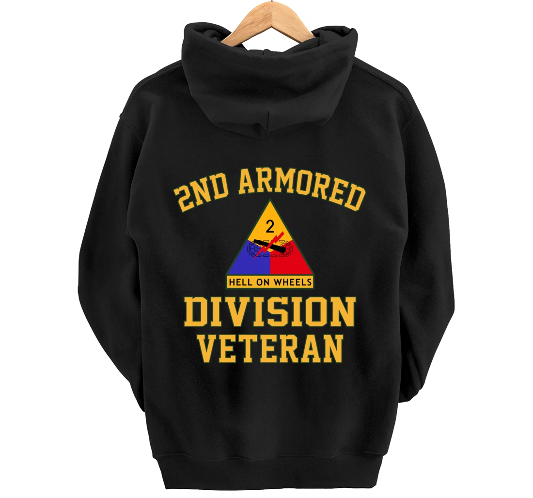 2nd Armored Division Veteran Pullover Hoodie