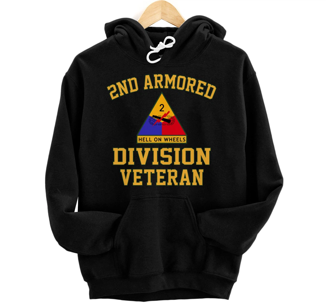 2nd Armored Division Veteran Pullover Hoodie