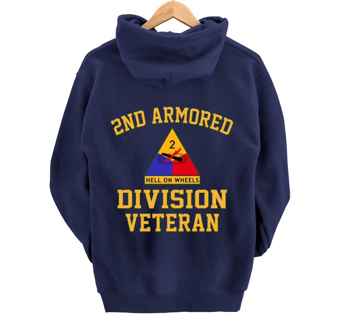 2nd Armored Division Veteran Pullover Hoodie
