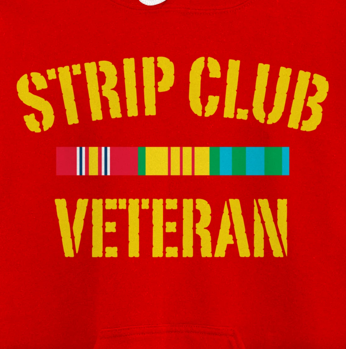 strip club veteran Pullover Hoodie