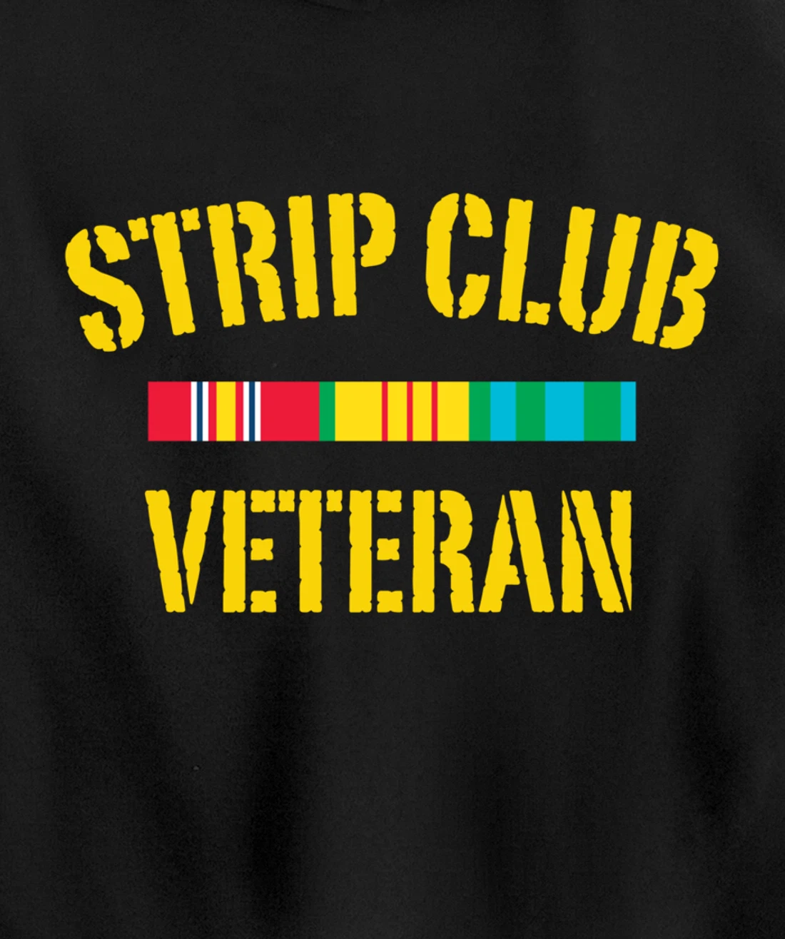 strip club veteran Pullover Hoodie