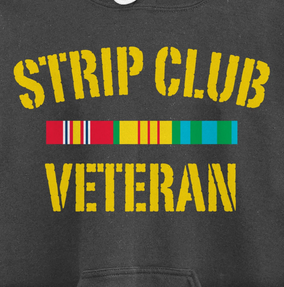 strip club veteran Pullover Hoodie